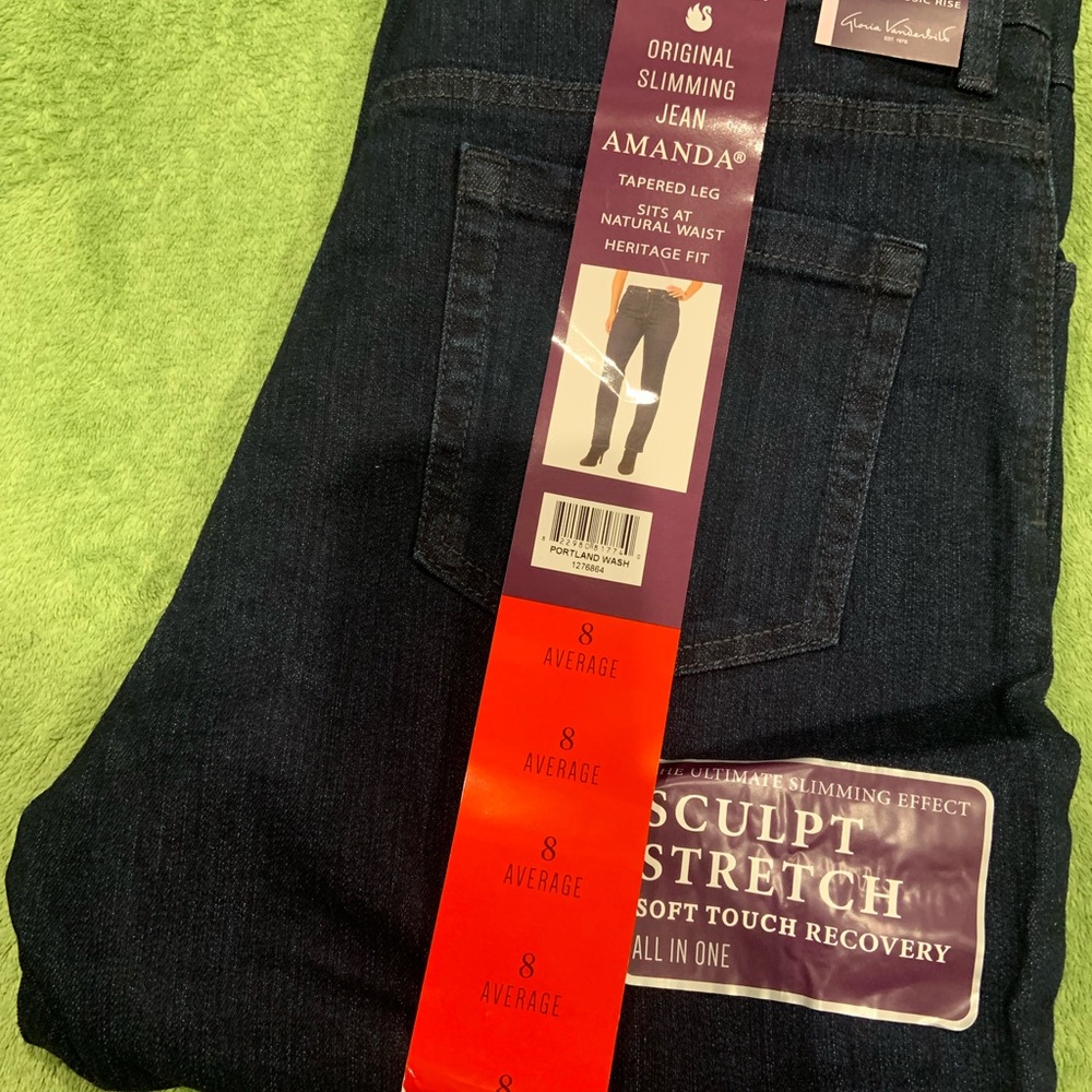 Gloria Vanderbilt original slimming Jean